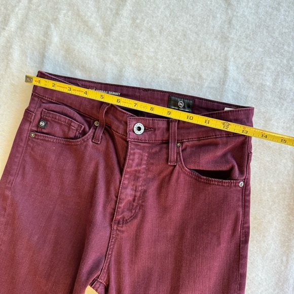 AG Adriano Goldschmied The Farrah High Rise Skinny Jeans Size 25R - Picture 9 of 12